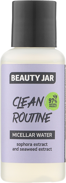 Micelarna woda do twarzy - Beauty Jar Clean Routine