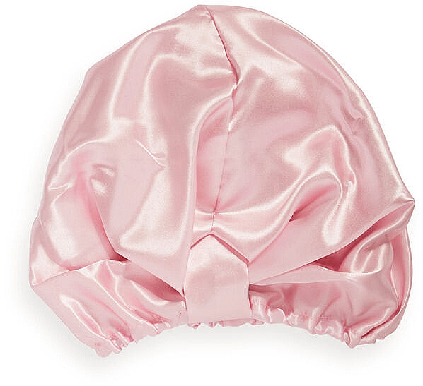 Satynowa gumka do włosów Różowa - Revolution Haircare Satin Hair Wrap Pink — Zdjęcie N1