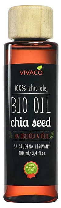 Olej z nasion chia - Vivaco Bio Oil Chia Seed Oil — Zdjęcie N1