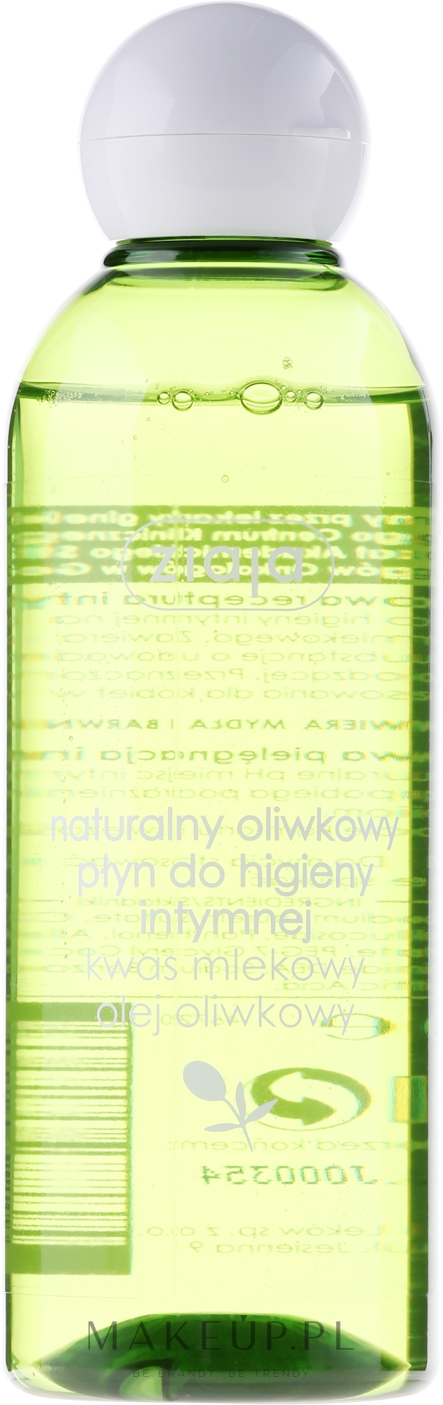Naturalny oliwkowy płyn do higieny intymnej - Ziaja Oliwkowa — Zdjęcie 200 ml