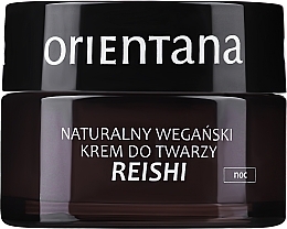 WYPRZEDAŻ Naturalny wegański krem do twarzy na noc - Orientana Reishi Cream * — Zdjęcie N2