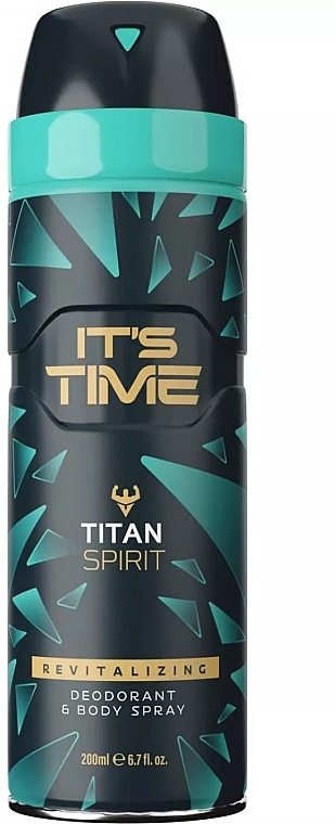 Dezodorant w sprayu - It's Time Titan Spirit — Zdjęcie N1