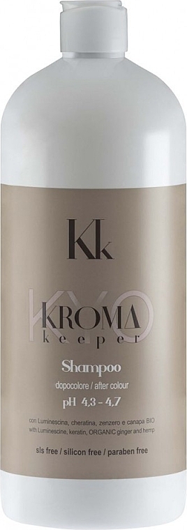 Szampon multiochronny do włosów farbowanych - Kyo Kroma Keeper Shampoo — Zdjęcie N2