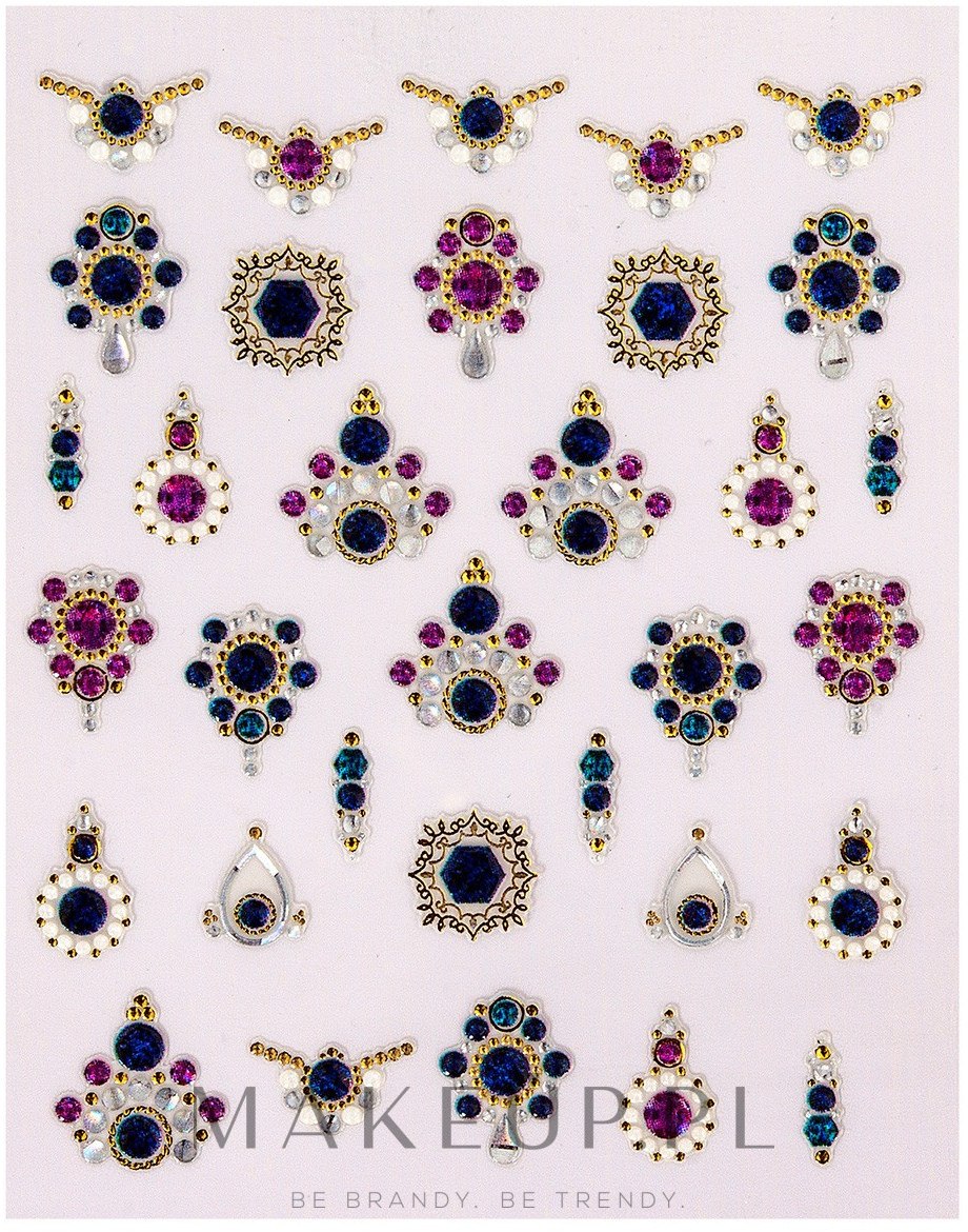 Dekoracyjne naklejki na paznokcie - Peggy Sage Decorative Nail Stickers Luxury — Zdjęcie 149291
