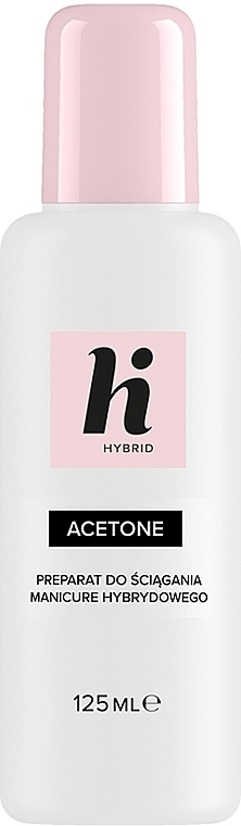 Płyn do usuwania lakieru hybrydowego - Hi Hybrid Acetone