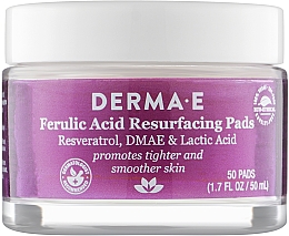 Kup Płatki złuszczające do twarzy - Derma E Ferulic Acid Resurfacing Pads