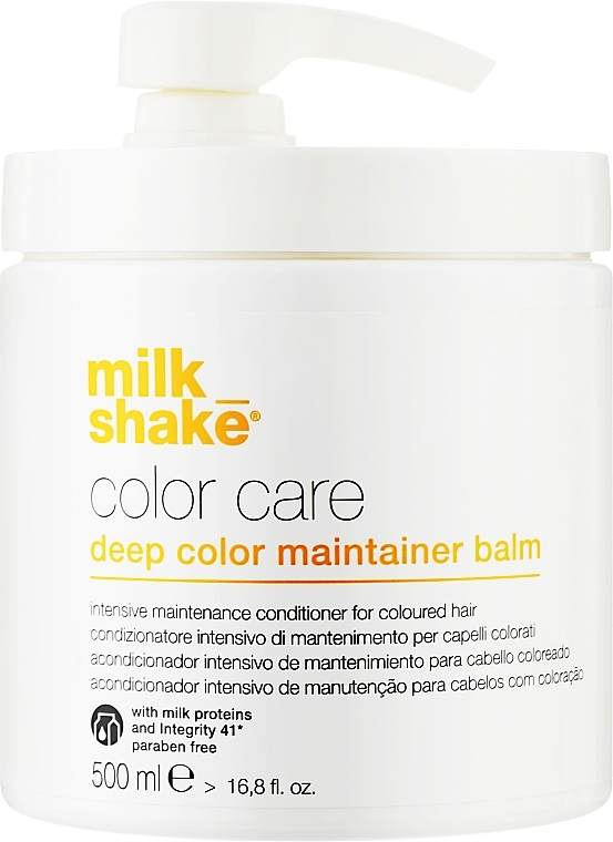 Balsam do włosów farbowanych - Milk Shake Colour Care Deep Colour Maintainer Balm — Zdjęcie N2