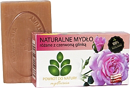 Kup Naturalne mydło różane z czerwoną glinką - Powrot do Natury
