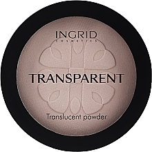 PRZECENA! Transparentny puder w kompakcie - Ingrid Cosmetics HD Beauty Innovation Transparent Powder * — Zdjęcie N2