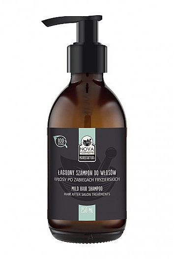 Łagodny szampon do włosów - Nova Kosmetyki Mild Hair Shampoo — Zdjęcie N1