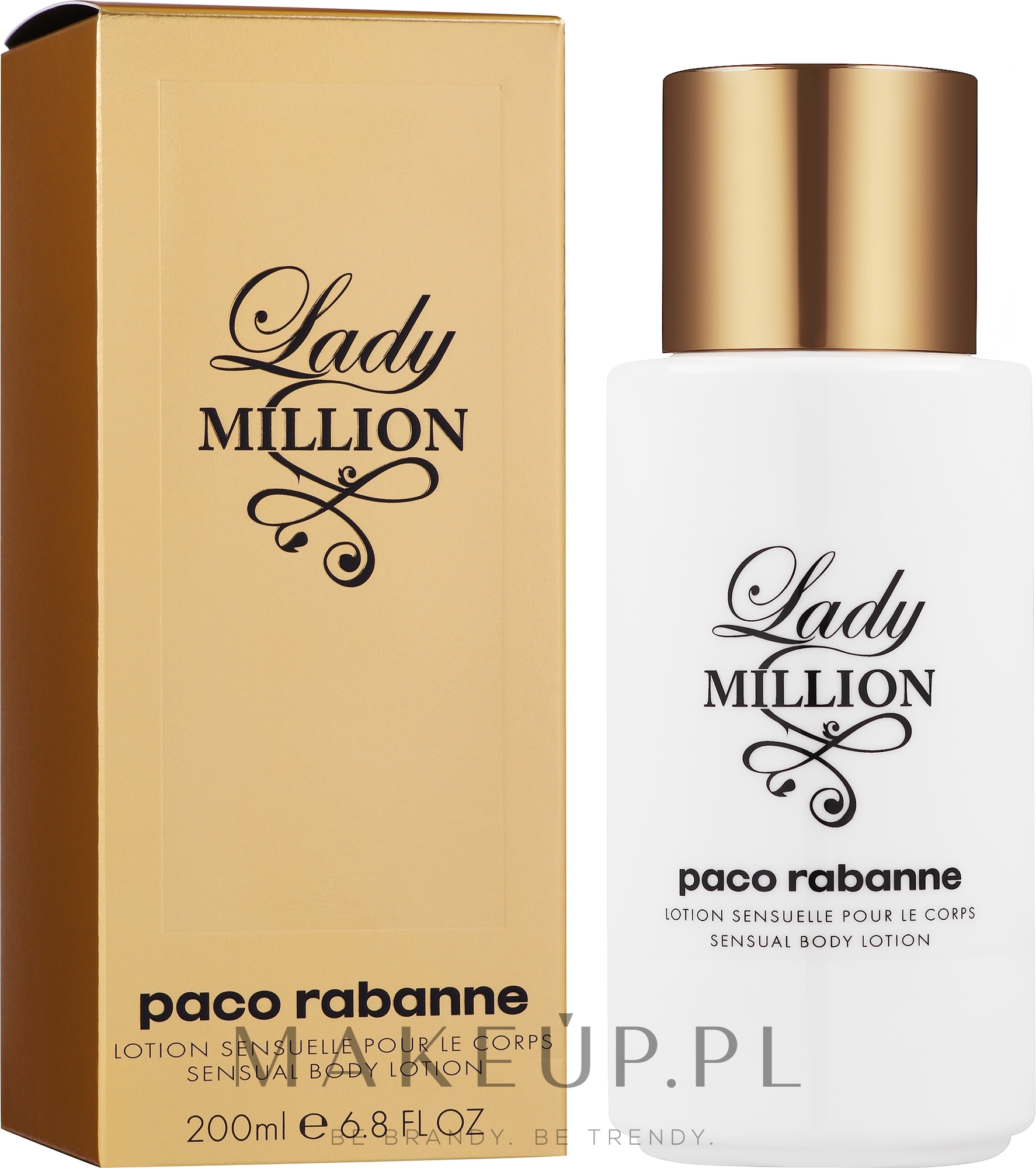 Paco Rabanne Lady Million - Lotion do ciała — Zdjęcie 200 ml