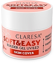 Kup Modelujący żel do paznokci - Claresa Soft & Easy Builder Gel UV/LED Skin Cover