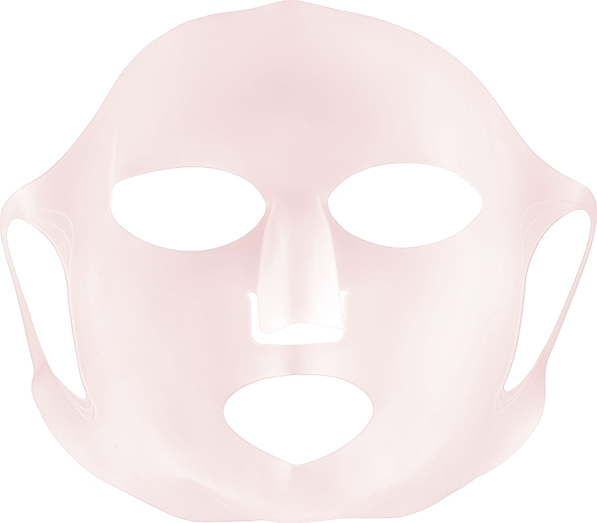 Silikonowa maska ​​poprawiająca wchłanianie kosmetyków, różowa - Yeye — Zdjęcie N1