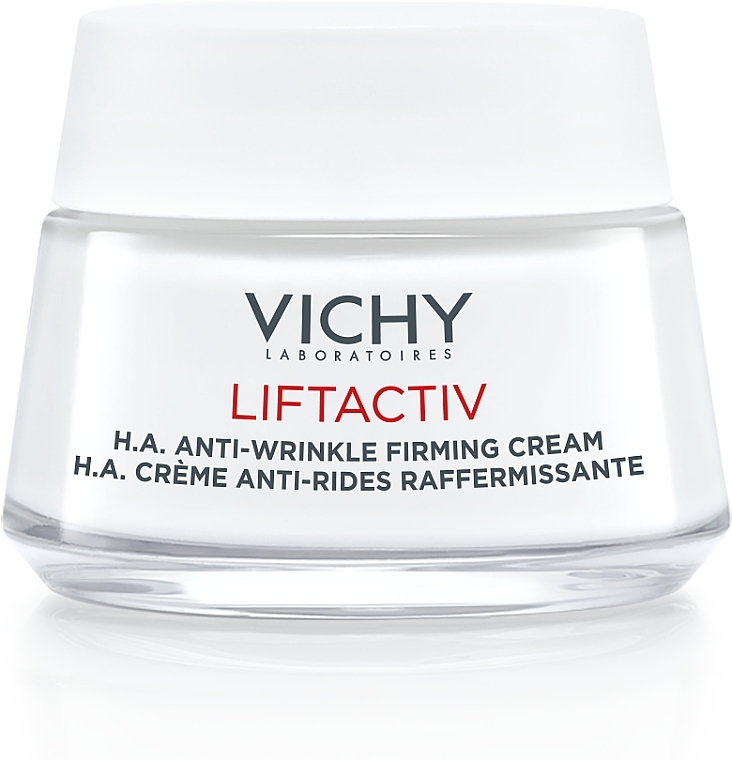 Ujędrniający krem przeciwzmarszczkowy do skóry normalnej i mieszanej Adenozyna i kofeina - Vichy Liftactiv Supreme