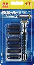 Kup Golarka z 6 wymiennymi wkładami - Gillette Sensor 3