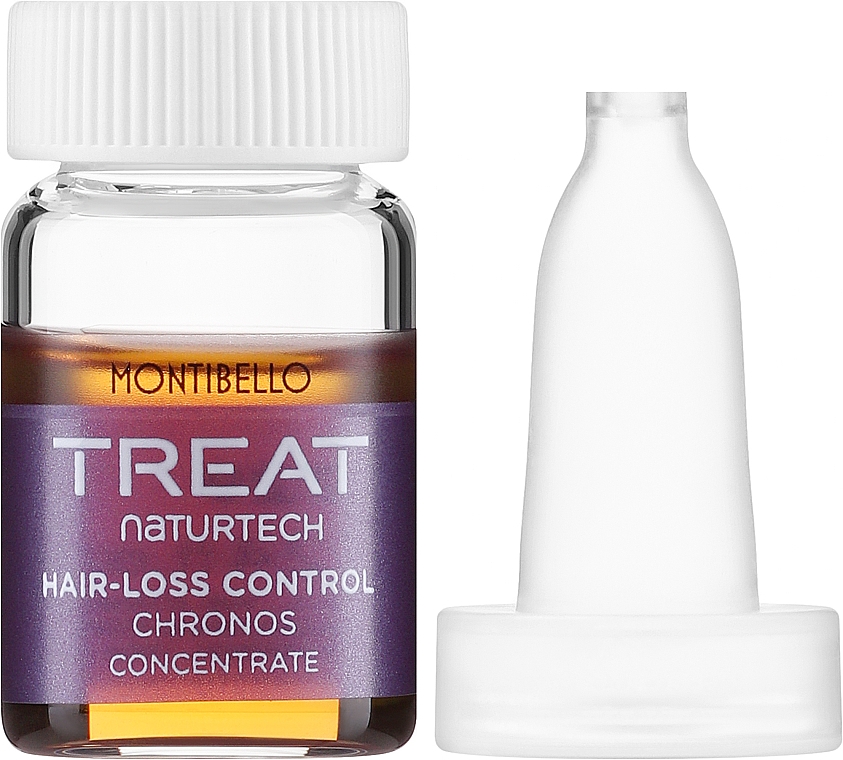 Koncentrat przeciw wypadaniu włosów - Montibello Treat NaturTech Hair-Loss Control Chronos Concentrate  — Zdjęcie N2