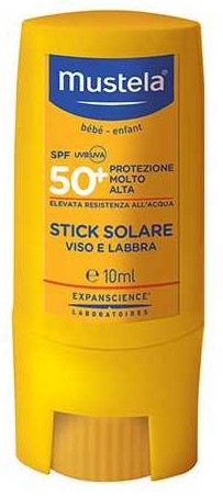 Balsam przeciwsłoneczny do ciała w sztyfcie SPF 50 - Mustela Stick Solare Protezione Molto Alta  — Zdjęcie N1