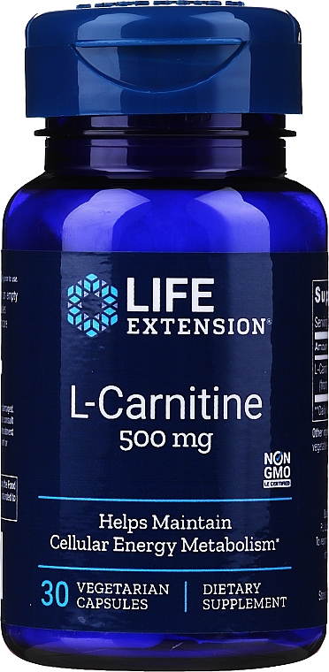 Suplement diety Karnityna - Life Extension L-Carnitine — Zdjęcie N1
