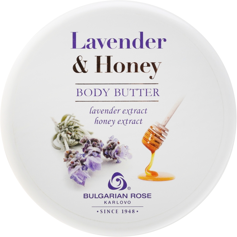 Masło do ciała Lawenda i miód - Bulgarian Rose Lavender & Honey Body Butter