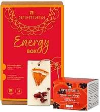 Kup Zestaw - Orientana Energy Box (scr/50g + fragrance/32g)