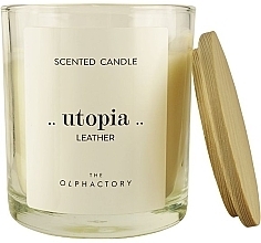 Świeca zapachowa - Ambientair The Olphactory Utopia Leather Candle — Zdjęcie N1