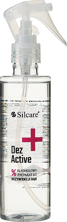 Alkoholowy preparat do dezynfekcji rąk - Silcare DezActive