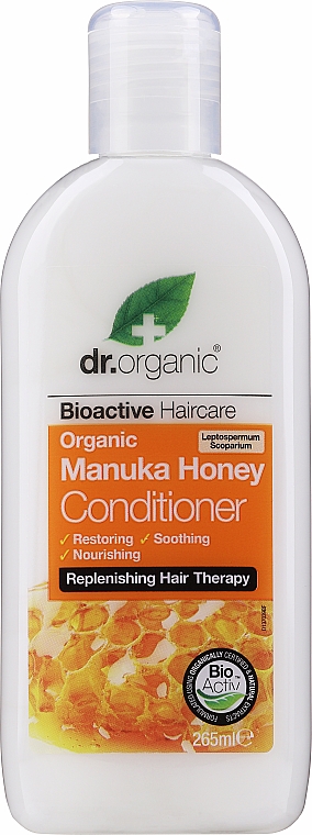 Rewitalizująca odżywka do włosów - Dr Organic Bioactive Haircare Organic Manuka Honey Conditioner — Zdjęcie N1