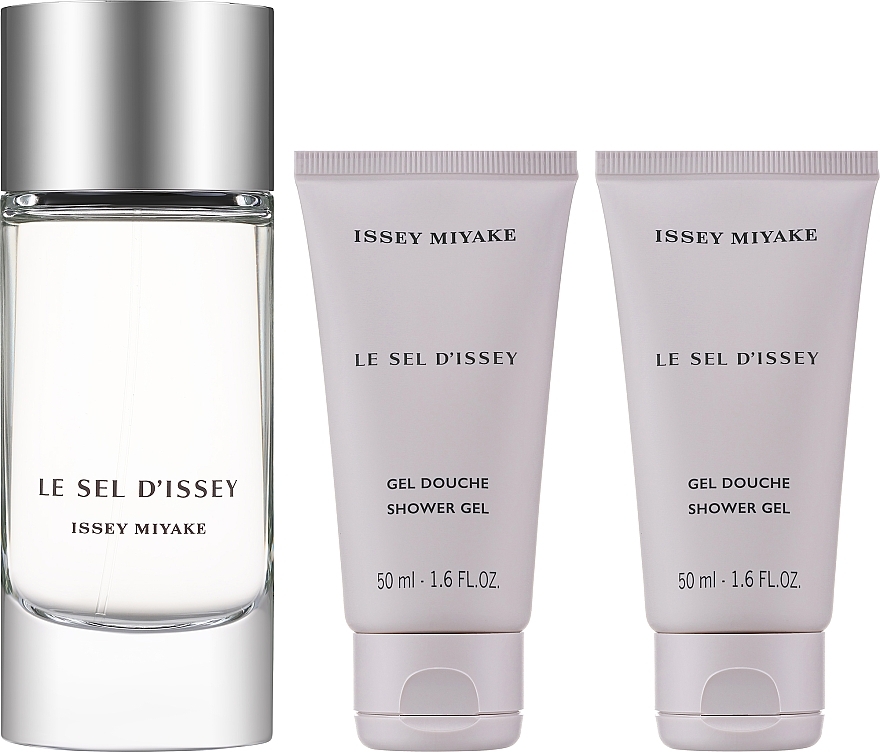 Issey Miyake Le Sel D'Issey - Zestaw (edt/100ml + sh/gel/2x50ml) — Zdjęcie N2