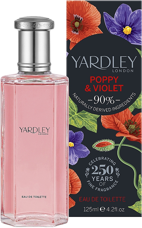 Yardley Poppy & Violet - Woda toaletowa