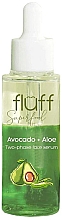 Kup Serum nawilżające Aloes i awokado - Fluff Superfood Avocado + Aloe Two-Phase Face Serum