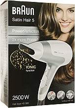 Suszarka do włosów - Braun Satin Hair 5 HD 580 — Zdjęcie N2
