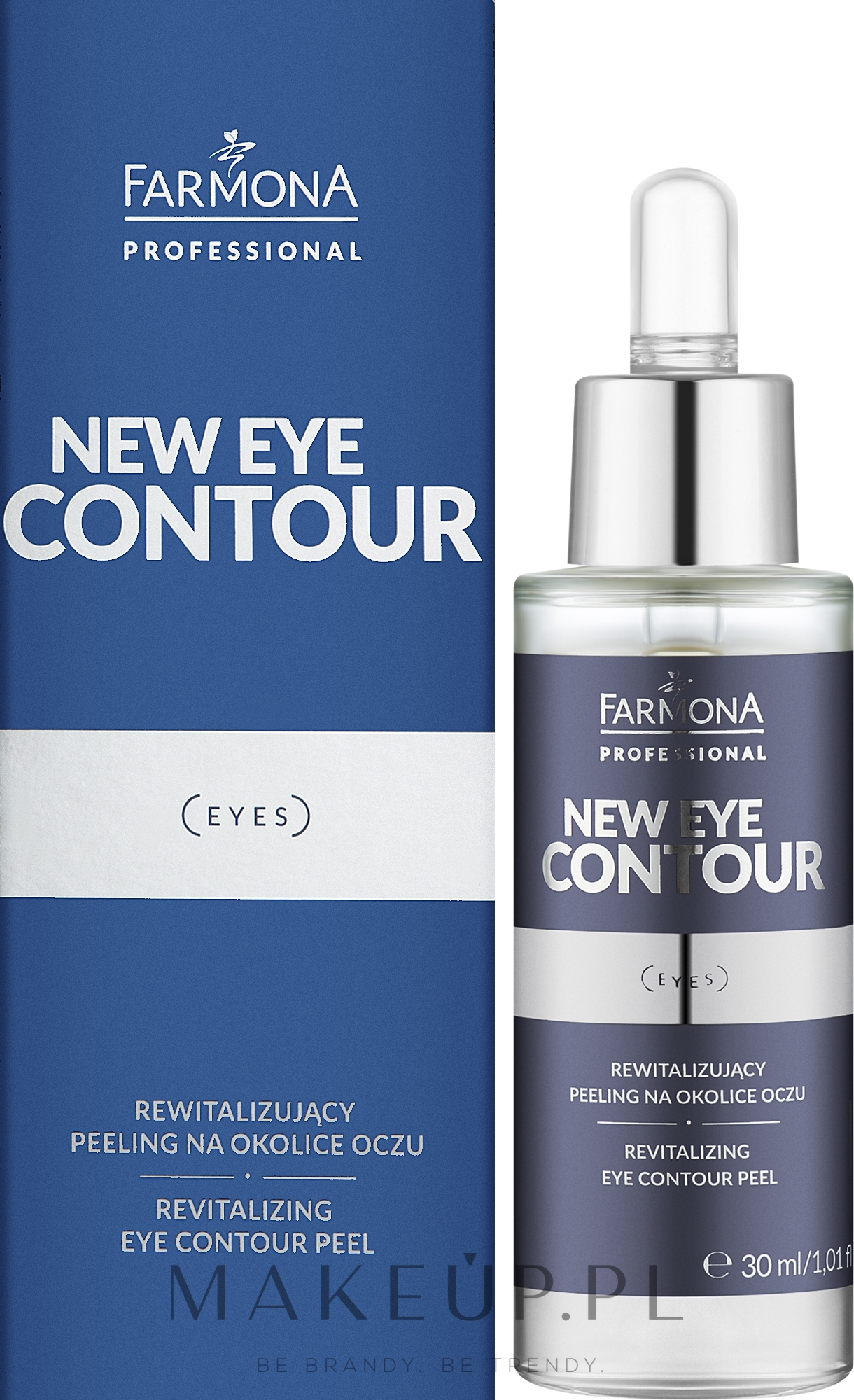 Rewitalizujący peeling na okolice oczu - Farmona Professional New Eye Contour Revitalizing Eye Contour Peel — Zdjęcie 30 ml