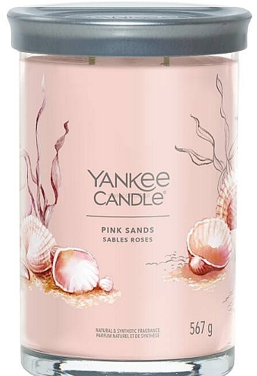 Świeca zapachowa w szkle Pink Sands, 2 węzły - Yankee Candle Singnature — Zdjęcie N1