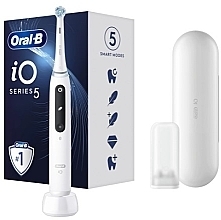 Kup 	Elektryczna szczoteczka do zębów, biała - Oral-B iO Series 5 White