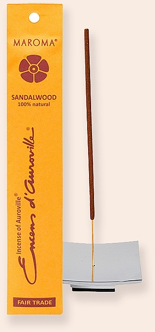 Kadzidełka Drzewo Sandałowe - Maroma Encens d'Auroville Stick Incense Sandalwood — Zdjęcie N2