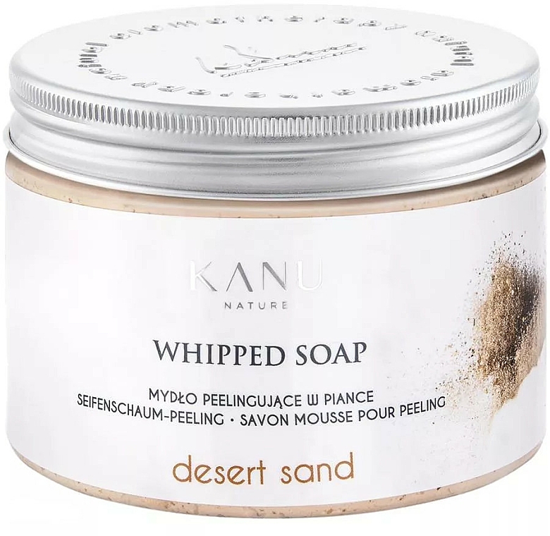 Mydło peelingujące w piance Pustynny piasek - Kanu Nature Desert Sand Peeling Soap — фото N1