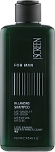 Szampon równoważący dla mężczyzn przeciw łupieżowi i łojotokowi - Screen For Man Balancing Shampoo — Zdjęcie N1