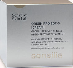 Kup Krem do twarzy - Sensilis Origin Pro Egf 5 Cream