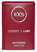 Lubrykant Wiśnia - EXS Cherry Lubricant Gel Water Based (saszetka) — Zdjęcie N1