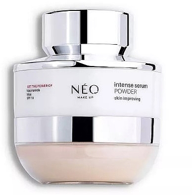 Sypki puder mineralny do twarzy - NEO Make Up Intense Serum Powder Skin Improving — Zdjęcie N2