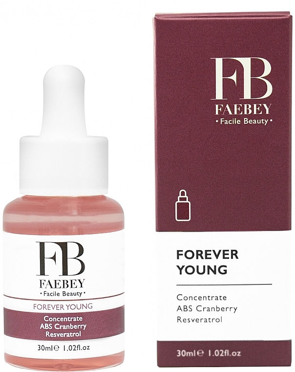 Serum do twarzy Zawsze młoda - Faebey Forever Young Concentrate ABS Cranberry Resveratrol — Zdjęcie N1