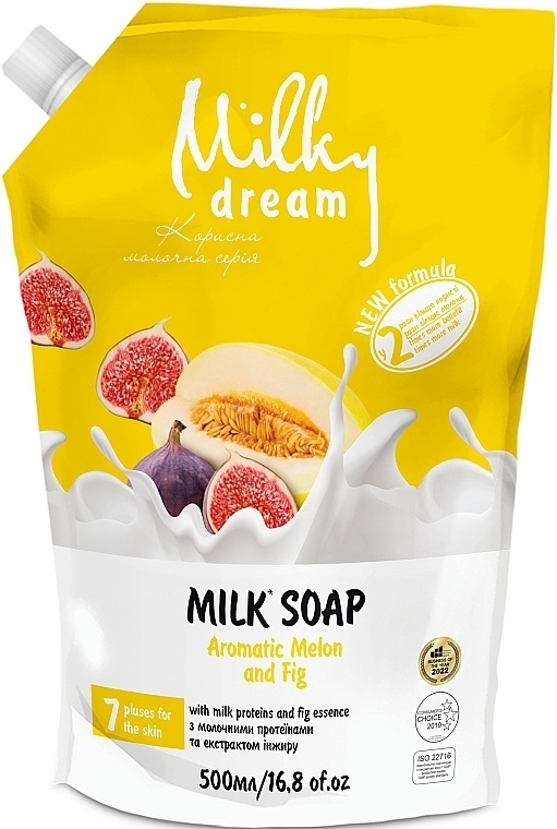 Mydło w płynie Pachnący melon i figi (uzupełnienie) - Milky Dream