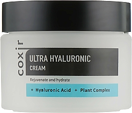 Nawilżający krem do twarzy z kwasem hialuronowym - Coxir Ultra Hyaluronic Cream — Zdjęcie N2