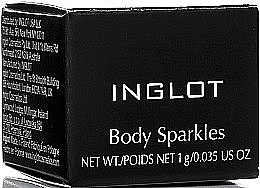 Brokat do ciała - Inglot Body Sparkles — Zdjęcie N3