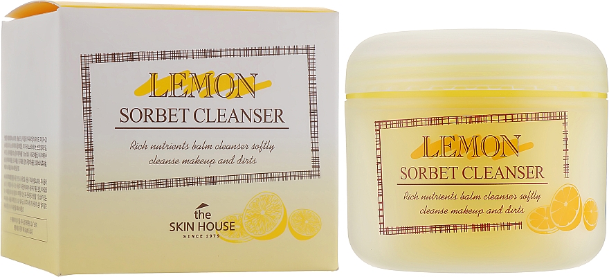 Oczyszczający sorbet do twarzy z ekstraktem z cytryny - The Skin House Lemon Sorbet Cleanser — Zdjęcie N1