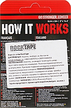 Taśma do kinesiotapingu Beżowa - RockTape Kinesio Tape Standart — Zdjęcie N3