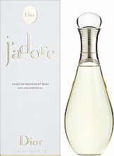 Dior J'Adore Bath and Shower Oil - Perfumowany olejek do kąpieli i pod prysznic — Zdjęcie N2