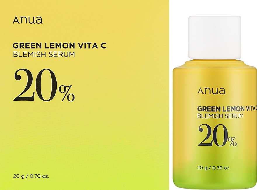 Rozświetlające serum do twarzy - Anua Green Lemon Vita C Blemish Serum — Zdjęcie N3