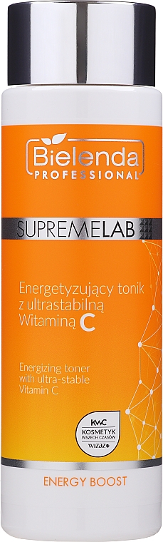 Energetyzujący tonik z ultrastabilną witaminą C - Bielenda Professional SupremeLab