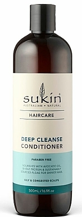 Odżywka oczyszczająca do włosów - Sukin Deep Cleanse Conditioner — Zdjęcie N1